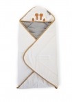 Childhome universaalne heegeldatud servadega beebi soojatekk-kott Jersey 75x75
