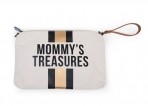 Childhome üleõlakott Mommy Treasures must/kuld triip