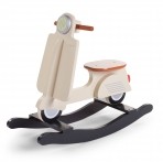 Childhome kiiktool Roller puidust beež/must