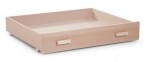 Childhome ratastel puidust sahtel Playpen 94 võrevoodile natural