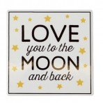 Sass & Belle riiulikaunistus Love You to the Moon&Back -50% LÕPUMÜÜK