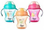 Tommee Tippee läbipaistev tass kõrrega Easy Drink Straw Cup 230ml 6+