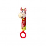 Baby Ono piiksuv mänguasi-närimisrõngas Naeratav Hobune