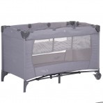Childhome reisivoodi 60x120cm helehall
