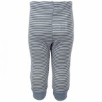 Fixoni Joy LS Pant Dusty siidivillased beebi püksid sinine/triip