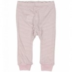 Fixoni Joy LS Pants Burnisshed Lilac siidivillased beebi püksid roosa/triip