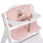 HAUCK Highchair istmepadi Deluxe kitsega roosa 2-osaline