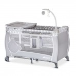 Hauck reisivoodi Babycenter Teddy grey