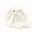 Jellycat pehme jänes Bunny Blush valge