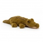 Jellycat pehme pruun krokodill Lollybob Caiman