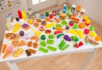 KidKraft mängutoidu komplekt 115 osa