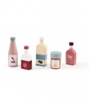 Kids Concept puidust mängu maitseainete pudelid