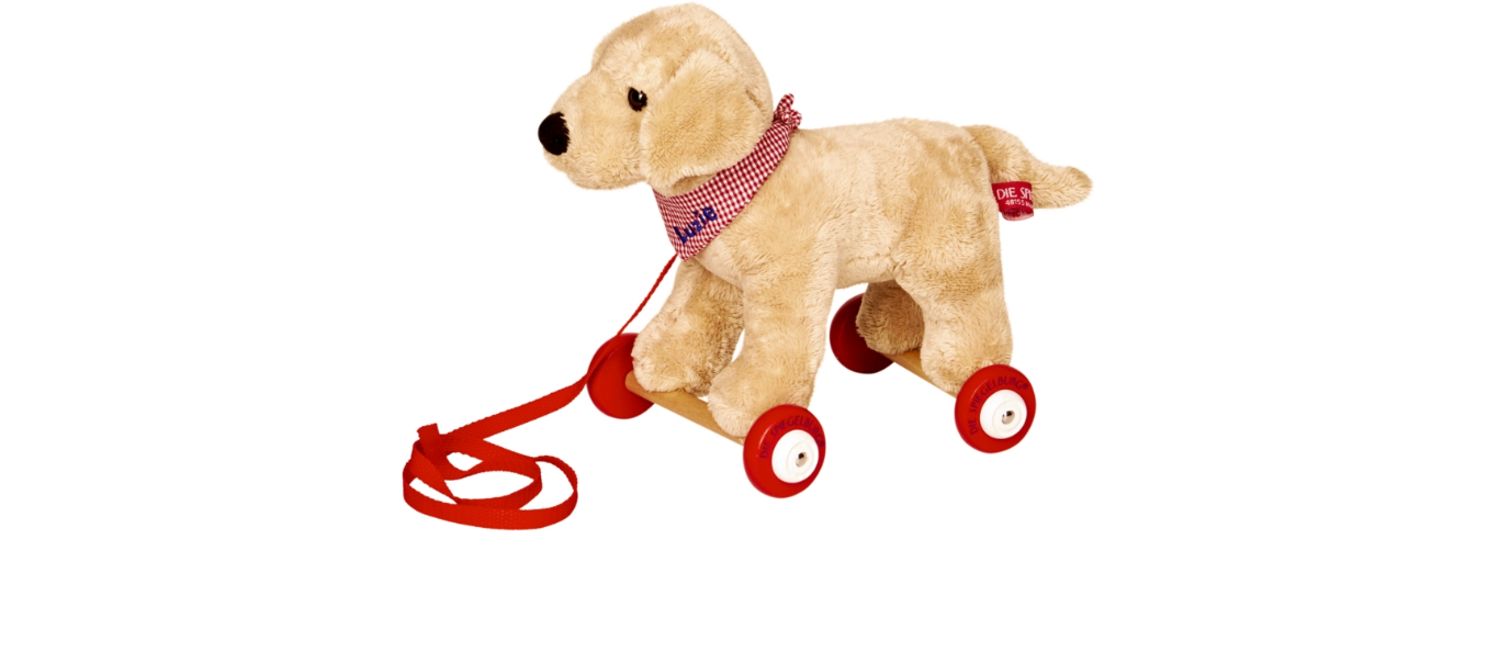 Lõbus ratastel mänguasi Labrador Luzie 