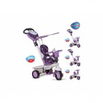 Smart Trike Dream kolmerattaline 4in1 must-lilla