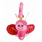 TinyLove riputatav vibreeriv mänguasi Liblikas roosa
