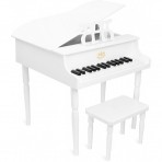 Vilac puidust klaver tooliga valge