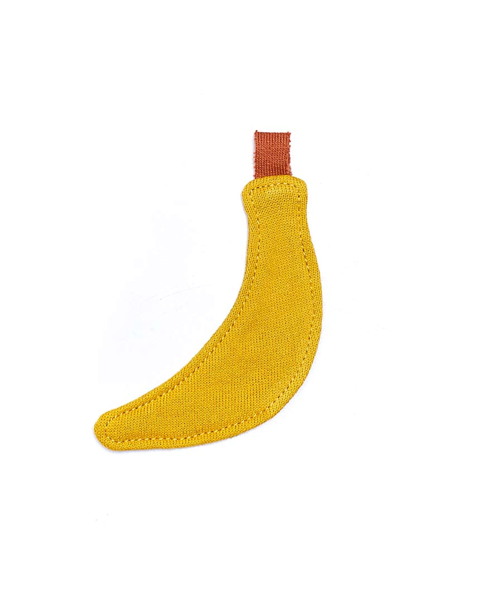 Wooly Organic puuvillane nööbiümbris Banaan kollane